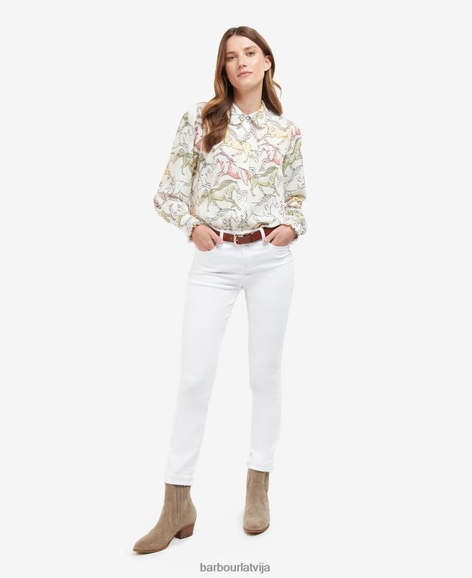 Barbour sievietes sausserža krekls P8J88A1589 apģērbs klasisks multi