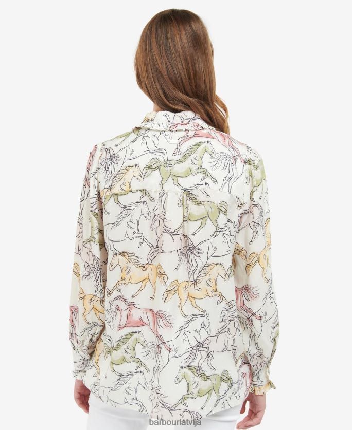 Barbour sievietes sausserža krekls P8J88A1589 apģērbs klasisks multi