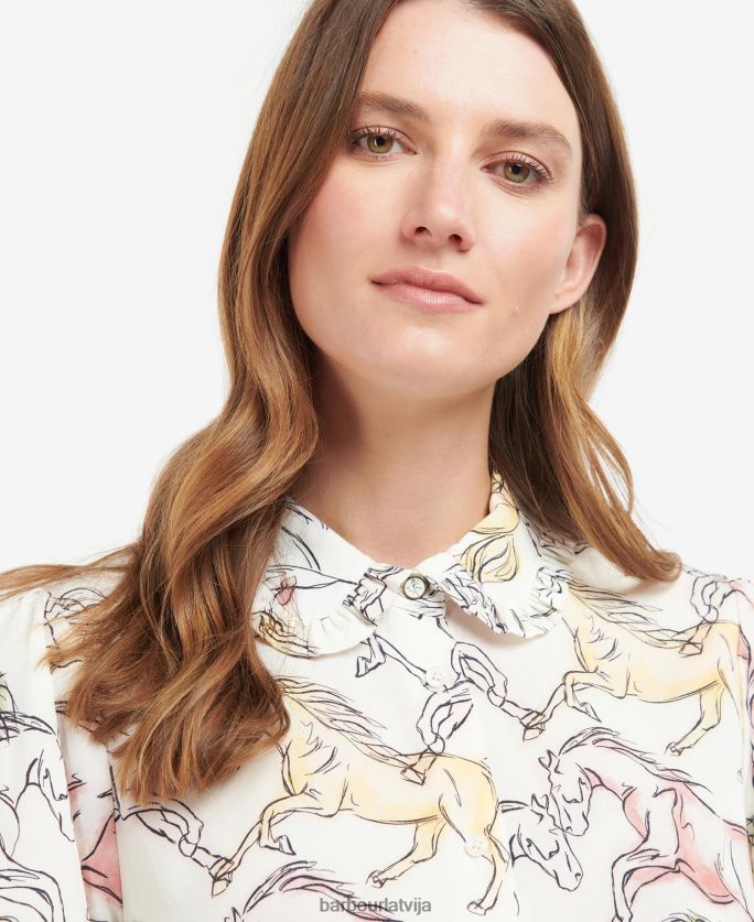 Barbour sievietes sausserža krekls P8J88A1589 apģērbs klasisks multi