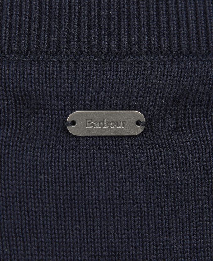 Barbour sievietes hemptonas adījums P8J88A1950 apģērbs gandrīz balts