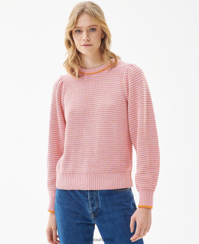 Barbour sievietes snapdragon trikotāžas džemperis P8J88A1924 apģērbs klasisks multi