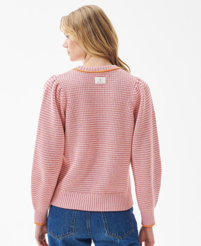 Barbour sievietes snapdragon trikotāžas džemperis P8J88A1924 apģērbs klasisks multi