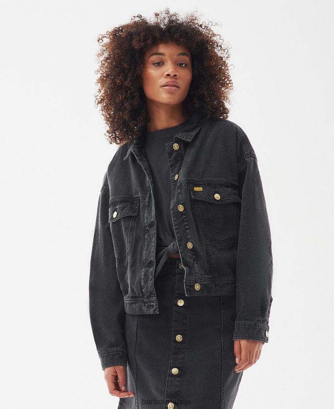 Barbour sievietes lorimer džinsa jaka P8J88A1602 apģērbs oļi