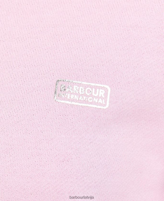 Barbour sievietes Rossin sporta krekls P8J88A1993 apģērbs rozā limonāde