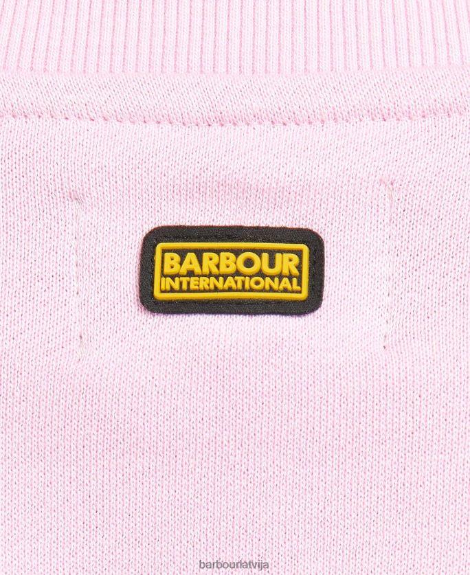 Barbour sievietes Rossin sporta krekls P8J88A1993 apģērbs rozā limonāde