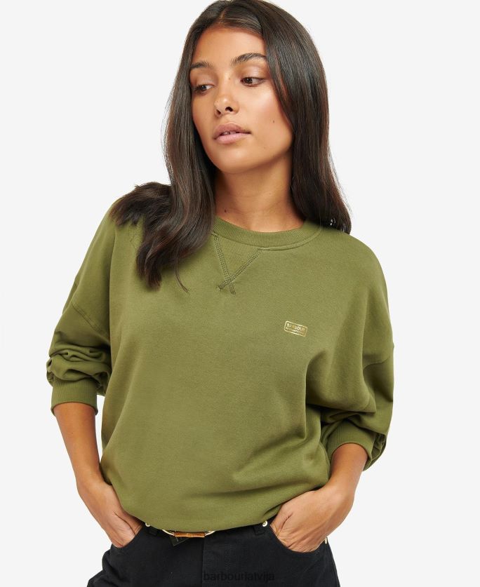 Barbour sievietes Rossin sporta krekls P8J88A2028 apģērbs rozā limonāde