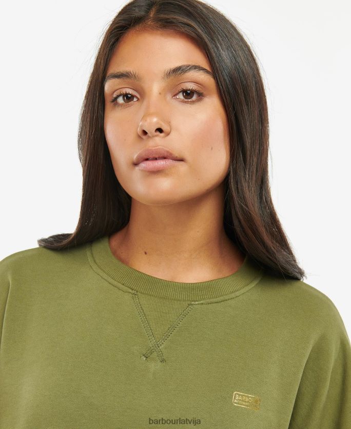Barbour sievietes Rossin sporta krekls P8J88A2028 apģērbs rozā limonāde