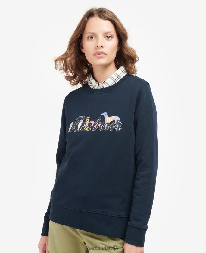 Barbour sievietes Southport džemperis P8J88A2029 apģērbs klasiskā flote