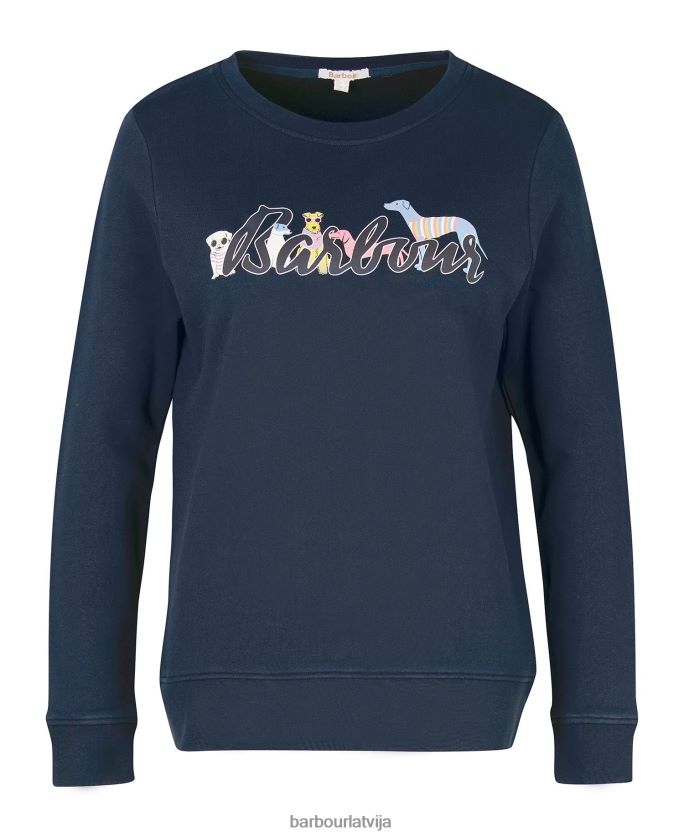 Barbour sievietes Southport džemperis P8J88A2029 apģērbs klasiskā flote
