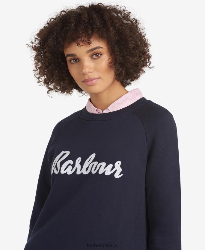 Barbour sievietes džemperis ūdrs P8J88A1992 apģērbs melns