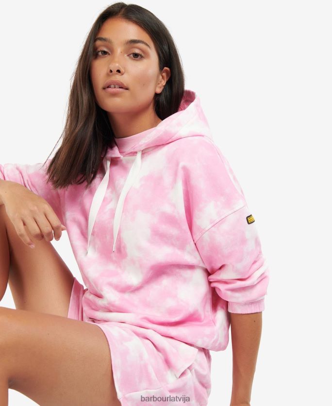 Barbour sievietes čineti kapuci P8J88A2001 apģērbs rozā simpātiju multi