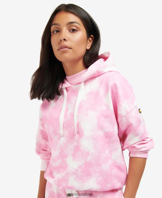 Barbour sievietes čineti kapuci P8J88A2001 apģērbs rozā simpātiju multi