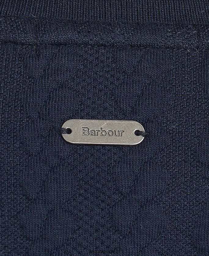 Barbour sievietes kelsey džemperis ar rāvējslēdzēju P8J88A1986 apģērbs gandrīz balts