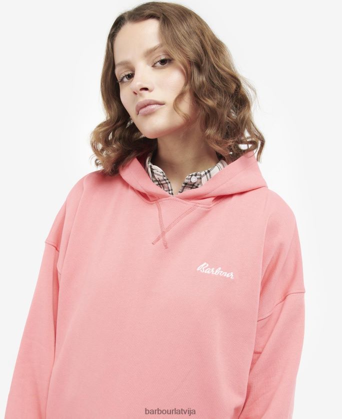 Barbour sievietes kenmore kapuci P8J88A2030 apģērbs rozā perforators