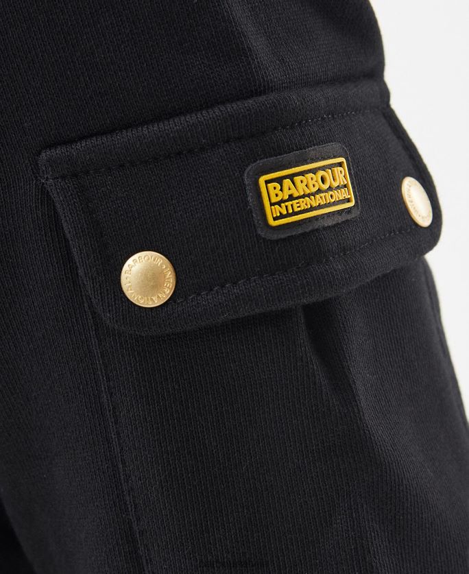 Barbour sievietes magna džemperis ar rāvējslēdzēju P8J88A1997 apģērbs melns