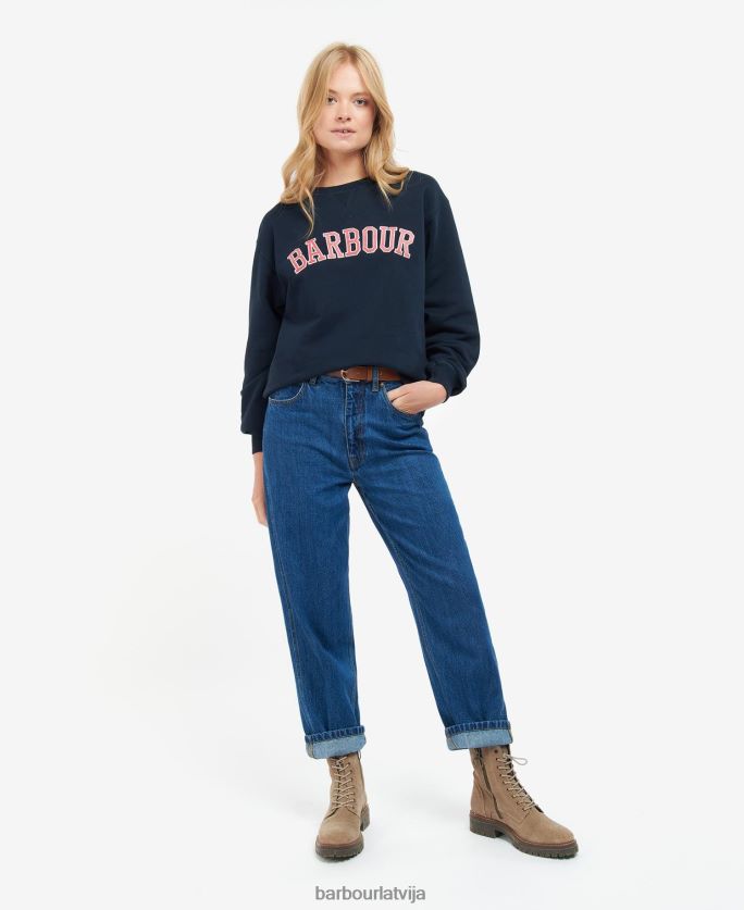 Barbour sievietes northumberland sporta krekls P8J88A1998 apģērbs klasiskā flote