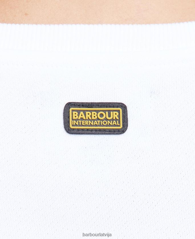 Barbour sievietes oriģināls komandas sporta krekls P8J88A2013 apģērbs balts