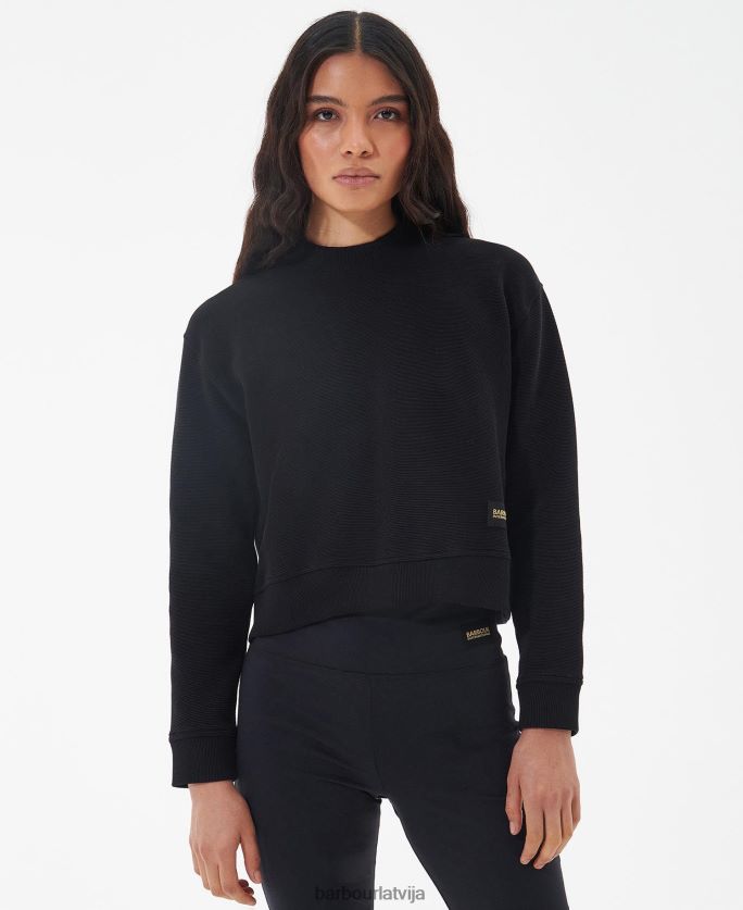 Barbour sievietes redgrave sporta krekls P8J88A2021 apģērbs klasisks melns