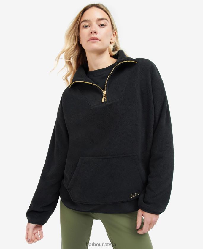 Barbour sievietes rolanda flīss P8J88A2004 apģērbs klasisks melns