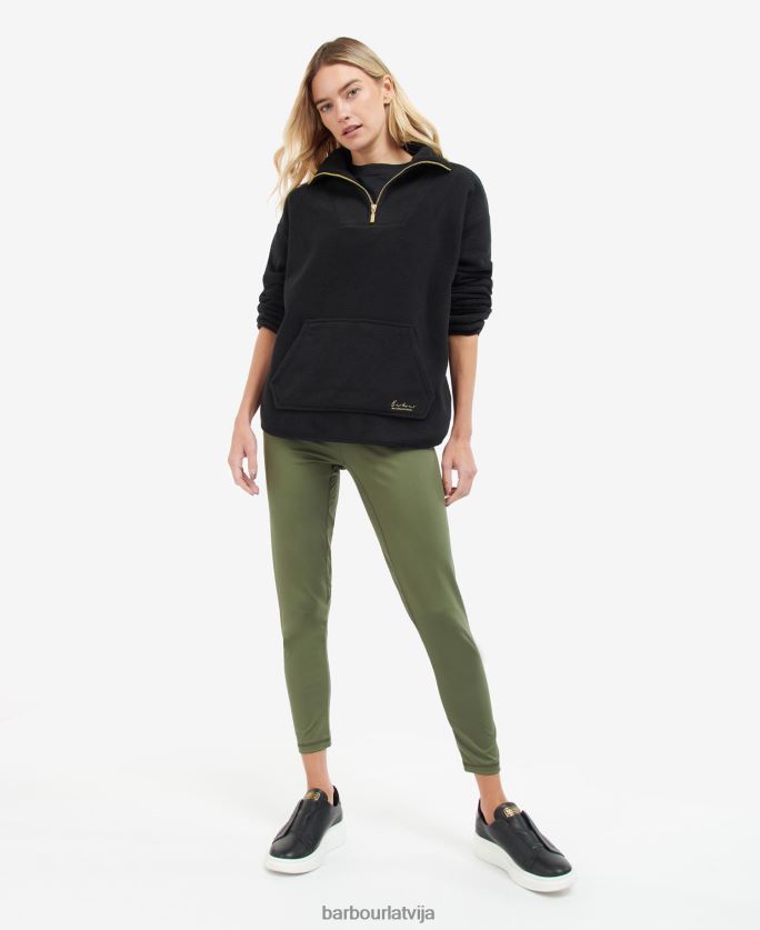 Barbour sievietes rolanda flīss P8J88A2004 apģērbs klasisks melns