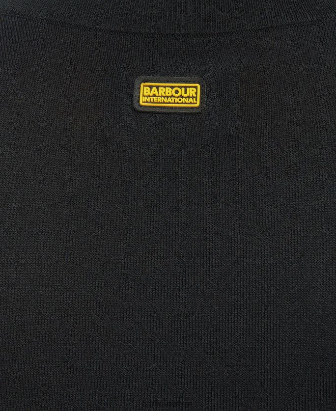 Barbour sievietes Rosbern trikotāžas kleita P8J88A1880 apģērbs klasisks melns