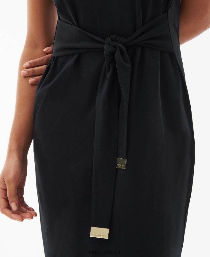 Barbour sievietes dvēseles kleita P8J88A1822 apģērbs klasisks melns