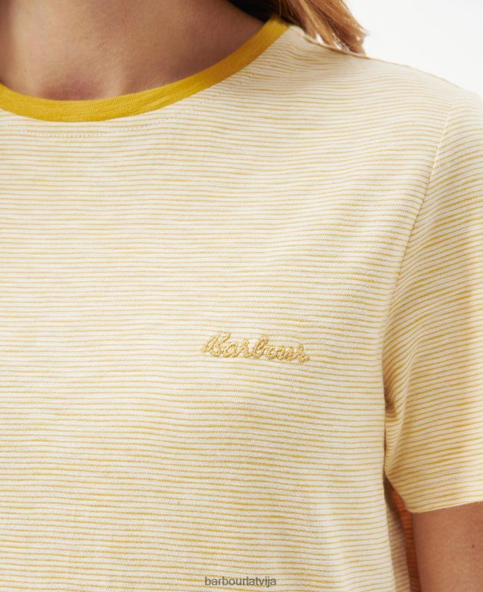 Barbour sievietes ellewood kleita P8J88A1831 apģērbs olīvu/balts