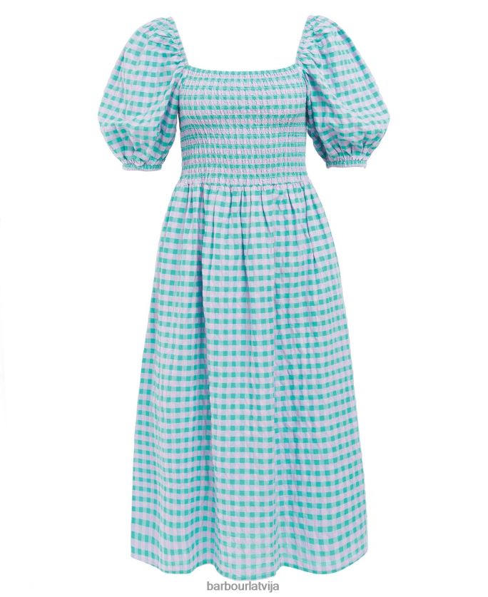 Barbour sievietes ģerānijas midi kleita P8J88A1848 apģērbs klasisks multi