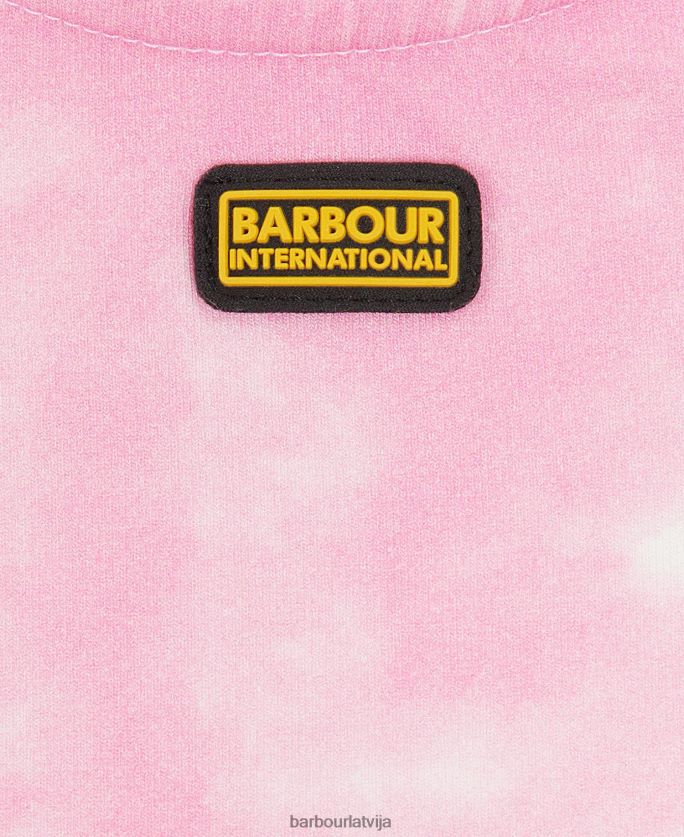 Barbour sievietes šineti kleita P8J88A1894 apģērbs rozā simpātiju multi