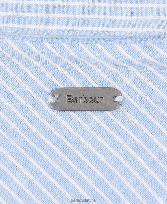 Barbour sievietes jūras krāsas kleita P8J88A1842 apģērbs Chambray