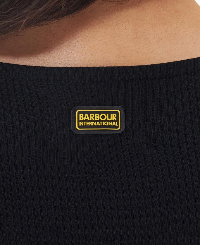 Barbour sievietes meža kleita P8J88A1868 apģērbs klasisks melns