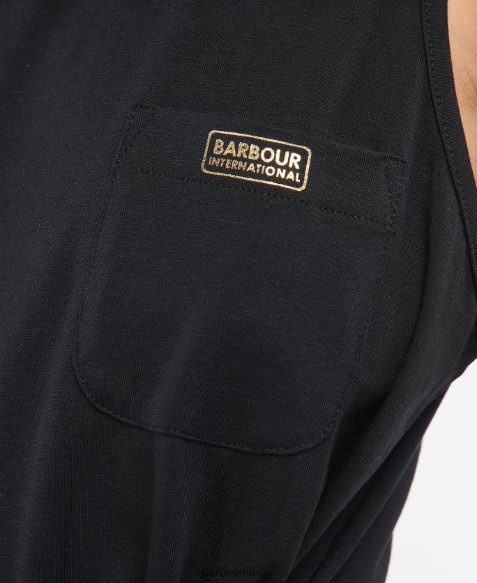 Barbour sievietes morgan kleita P8J88A1818 apģērbs klasisks melns