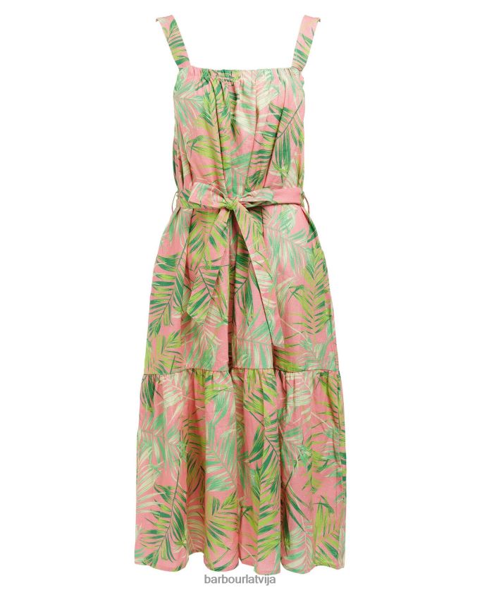 Barbour sievietes papirusa midi kleita P8J88A1836 apģērbs klasisks multi