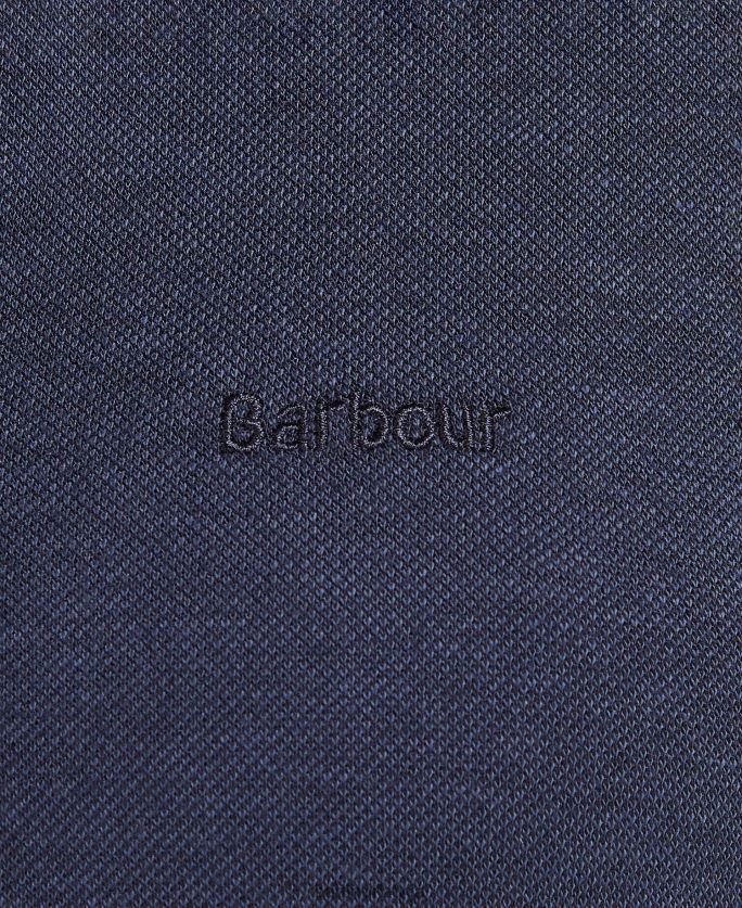 Barbour sievietes polo kleita P8J88A1898 apģērbs flotes/indigo tartāns