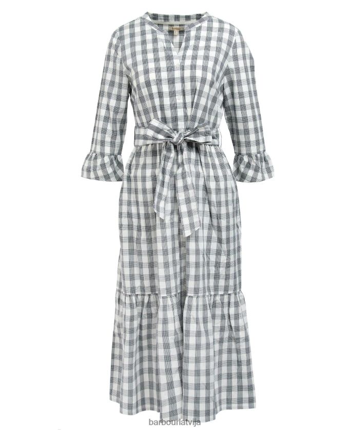 Barbour sievietes seamills midi kleita P8J88A1812 apģērbs flotes pārbaude