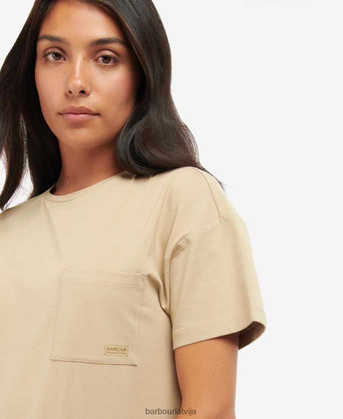 Barbour sievietes valdīšanas kreklu kleita P8J88A1852 apģērbs klasisks melns