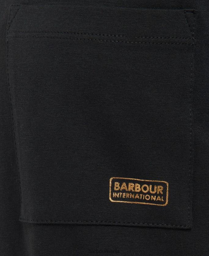 Barbour sievietes valdīšanas kreklu kleita P8J88A1855 apģērbs klasisks melns