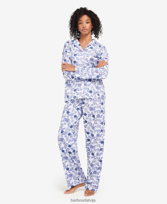 Barbour sievietes darcy pj komplekts P8J88A2041 apģērbs zvaniņu ziedu