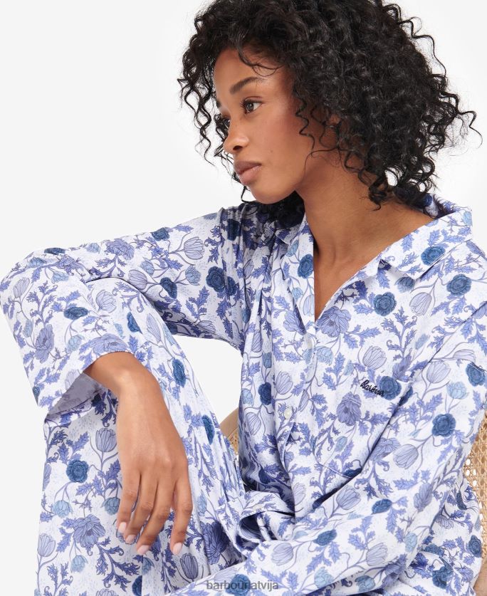 Barbour sievietes darcy pj komplekts P8J88A2041 apģērbs zvaniņu ziedu