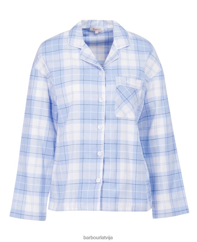 Barbour sievietes ellery pj komplekts P8J88A2037 apģērbs rozā tartāns