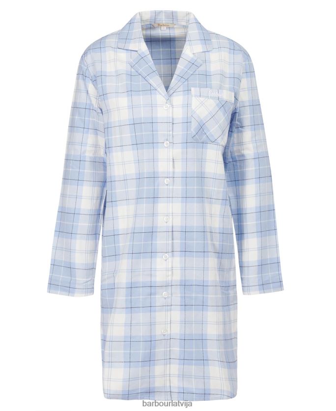 Barbour sievietes etta naktskrekls P8J88A2040 apģērbs rozā tartāns