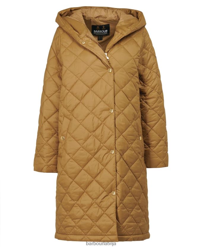 Barbour sievietes Rockhampton stepēta jaka P8J88A1466 apģērbs sadedzināta plēne