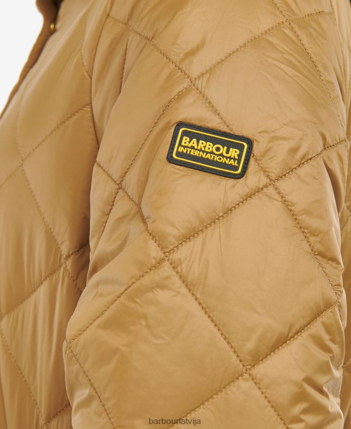 Barbour sievietes Rockhampton stepēta jaka P8J88A1466 apģērbs sadedzināta plēne