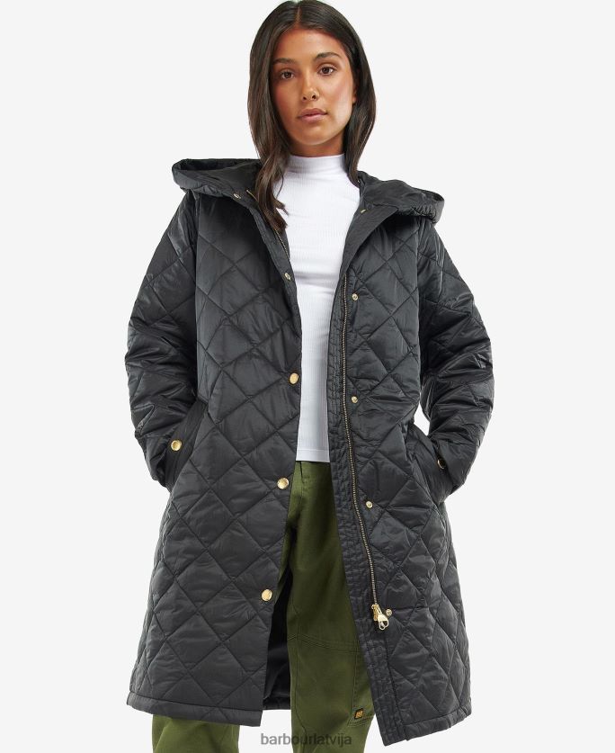 Barbour sievietes Rockhampton stepēta jaka P8J88A1473 apģērbs sadedzināta plēne