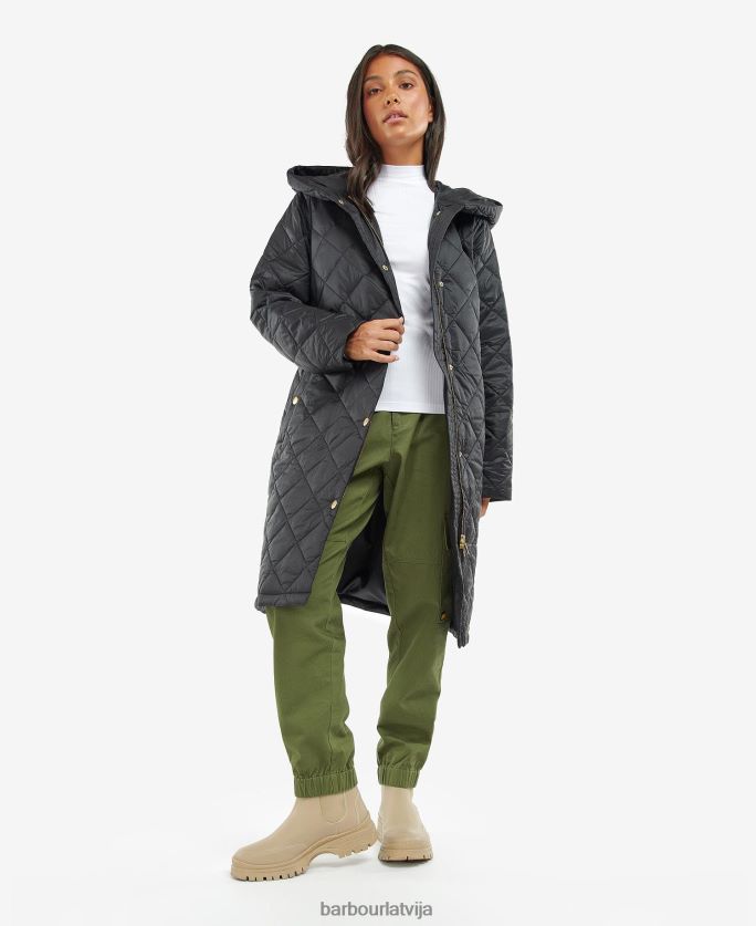 Barbour sievietes Rockhampton stepēta jaka P8J88A1473 apģērbs sadedzināta plēne
