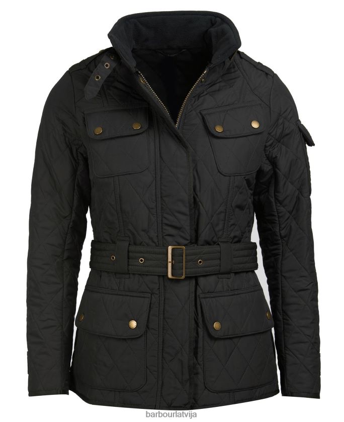 Barbour sievietes Tourer international polarquilt jaka P8J88A1445 apģērbs melns