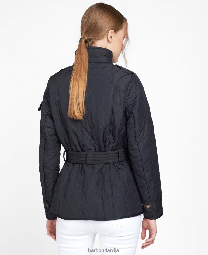 Barbour sievietes Tourer international polarquilt jaka P8J88A1451 apģērbs melns