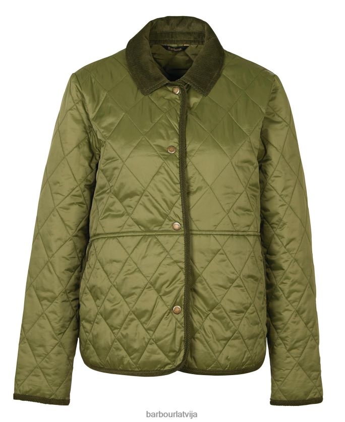 Barbour sievietes clydebank stepēta jaka P8J88A1465 apģērbs melns