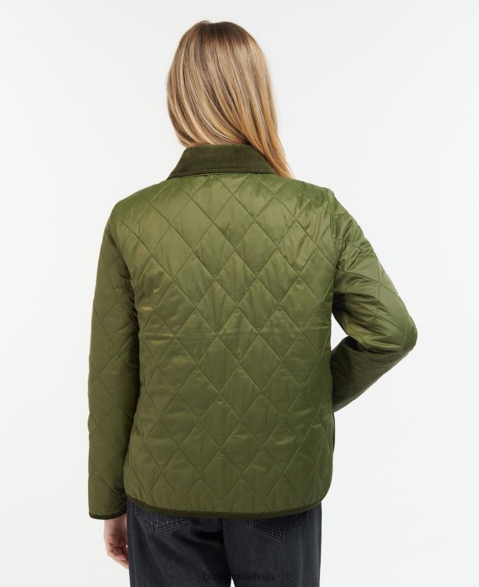 Barbour sievietes clydebank stepēta jaka P8J88A1465 apģērbs melns