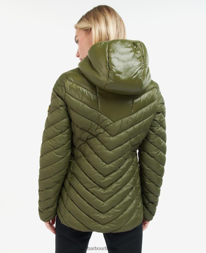 Barbour sievietes cosford stepēta jaka P8J88A1476 apģērbs klasisks melns